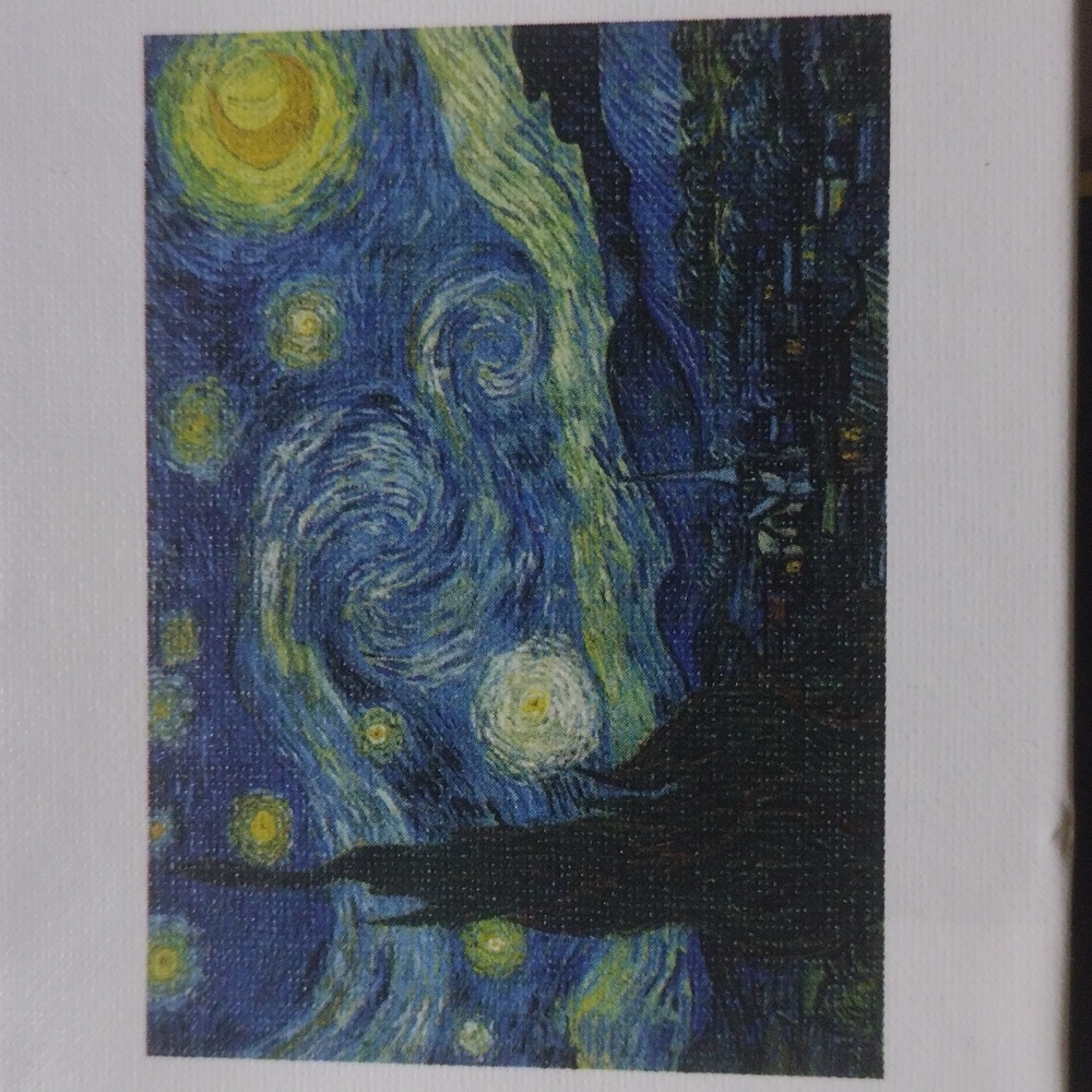Eurographics Starry Night 1000 Piece Puzzle - Blue and Yellow